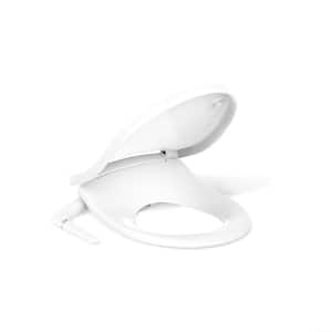 Purewash M250 Non-Electric Bidet Seat for Round Toilets in White