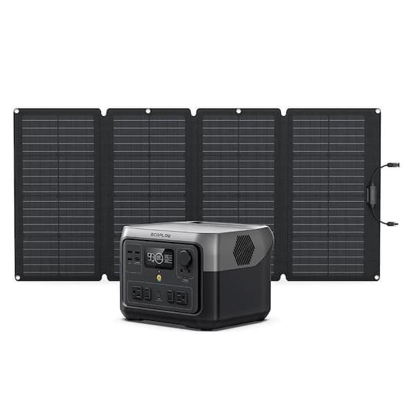 EcoFlow RIVER 2 Pro + 110W Portable Solar Panel – Portable Power Plus