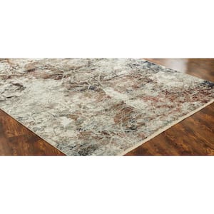 Vintage Earth 9 ft. 6 in. x 13 ft. Area Rug