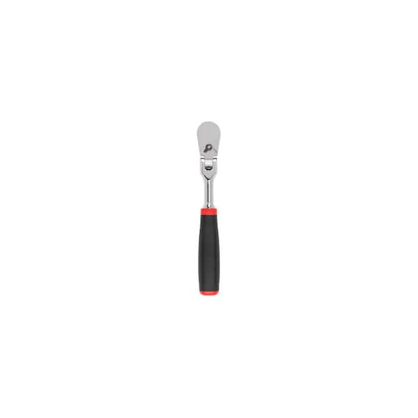 TEKTON 3/8 in. Drive x 8 in. Flex Head Comfort Grip Ratchet