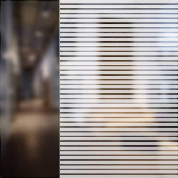 BuyDecorativeFilm 24 in. x 100 ft. BLVE Venetian Blind (1/2 in. Wide Blinds) Window Film