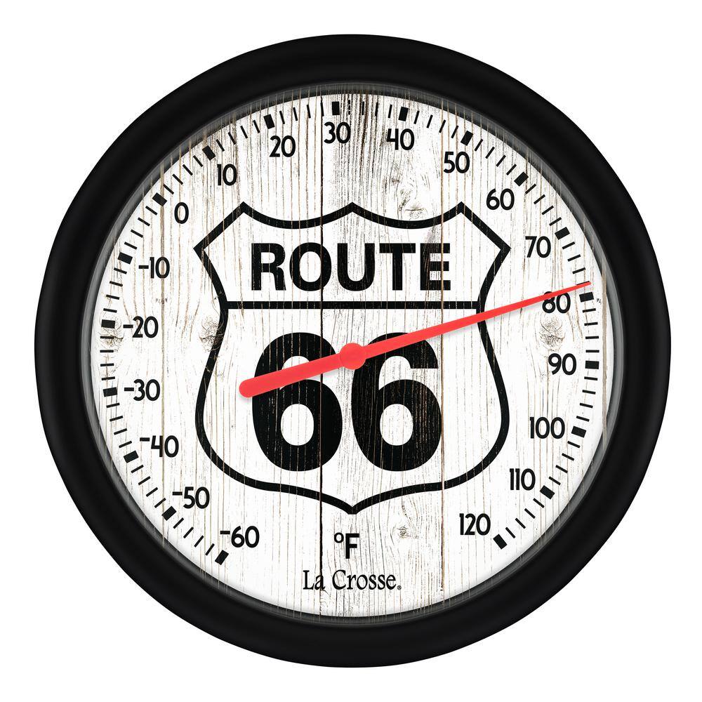 Lacrosse 8 in. Dial Thermometer Route 66 HD81908 The Home Depot
