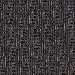 Social Network III  - Lagoon - Blue 21 oz. Nylon Loop Installed Carpet