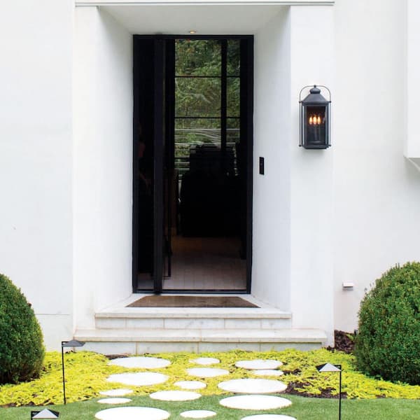 Anchorage Extra Large 4-Light Light Oiled Bronze Outdoor Wall Mount Lantern Sconce