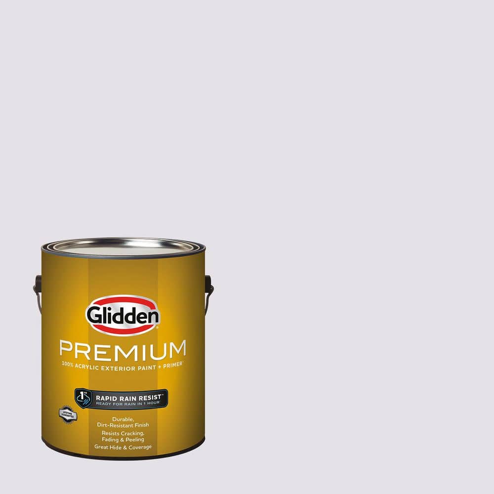 Glidden Premium 1-gal. Violet Hush PPG1175-1 Flat Exterior Latex