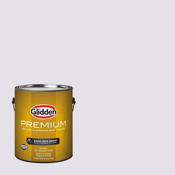 Glidden Premium 1-gal. Violet Hush PPG1175-1 Flat Exterior Latex