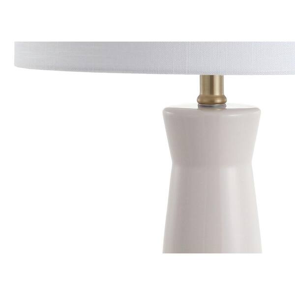 Jonathan Y Hartley 29 In Ceramic Column Led Table Lamp Dusty Rose Jyl3046a The Home Depot Jonathan Y Hartley 29 In Ceramic, Dusty Rose Lamp Shade