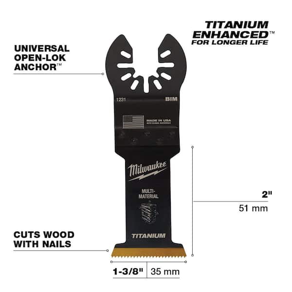 Milwaukee - Multi-Tool Oscillating Blade Pack (5-Piece)