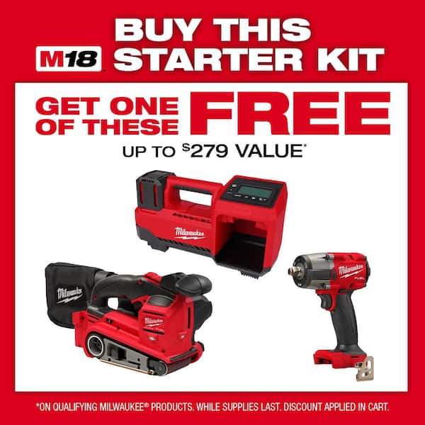 M18 18-Volt Lithium-Ion High Output Starter Kit with Two 6.0 Ah Battery and Charger
