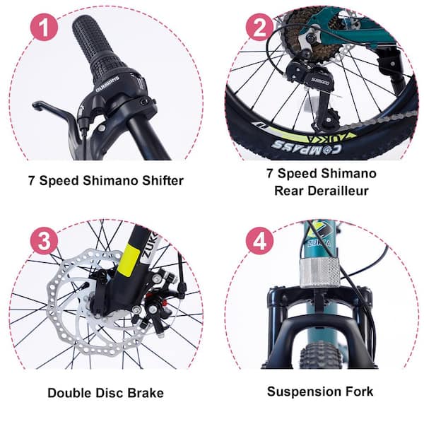 Shimano rear derailleur cheap 7 speed mountain bike