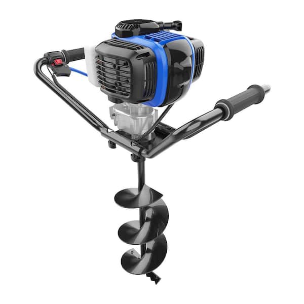 WILD BADGER POWER Gas 53cc Earth Auger Powerhead with 8-inch x