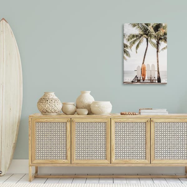 Stupell Industries Hawaii Surfboards View by Sisi and Seb