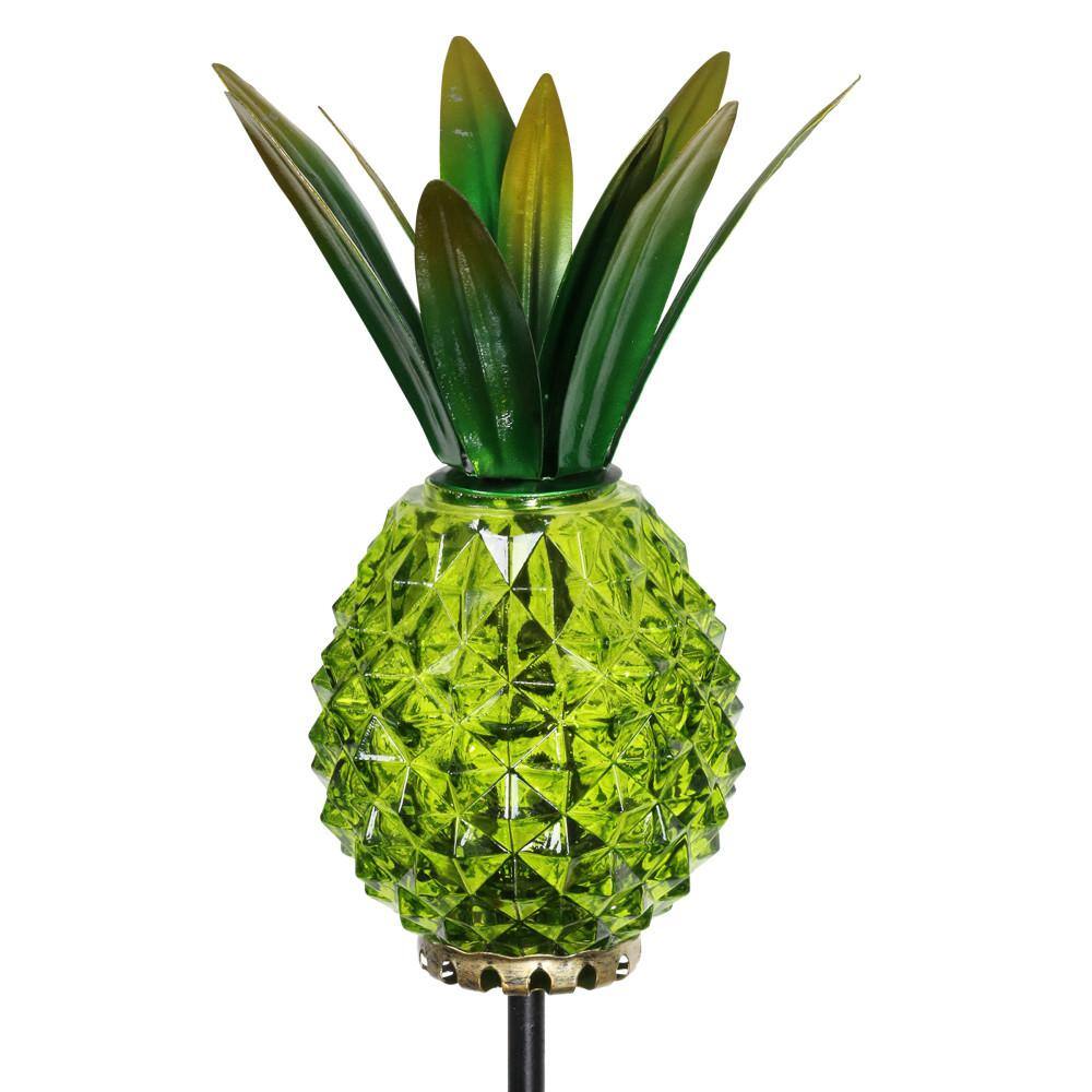 pineapple solar lights home depot