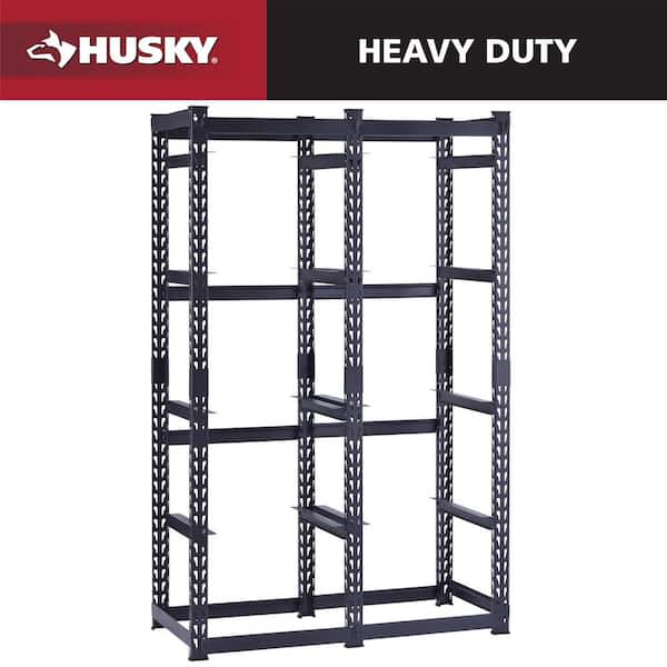 10-Tote Metal Storage Rack for HDX 14 and 27 Gal. Totes (50 in. W x 78 in. H x 24 in. D)