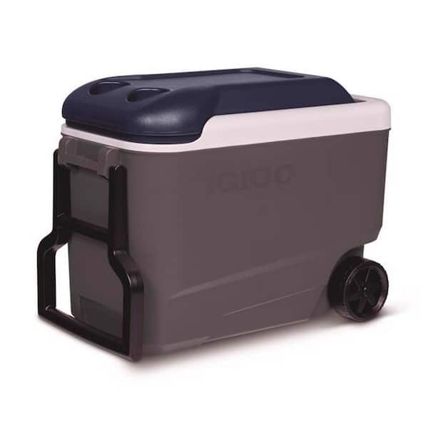 Tyyy16☆igloo マックスコールド Igloo Maxcold 40 Marine Chest Cooler with Ice Roller, 165 qt