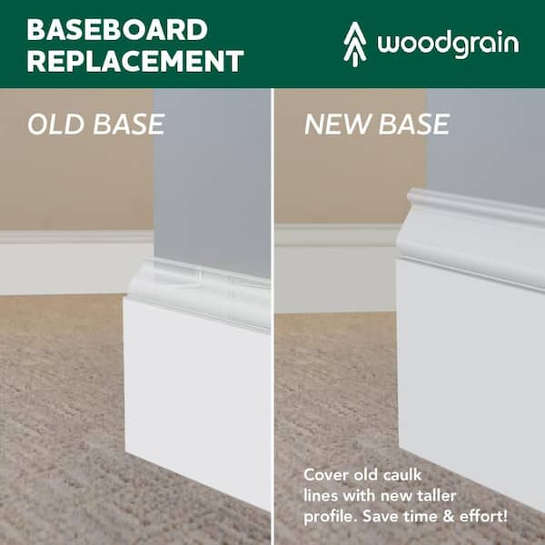Woodgrain Millwork WG 1867 19/32 in. x 7-1/4 in. Primed MDF