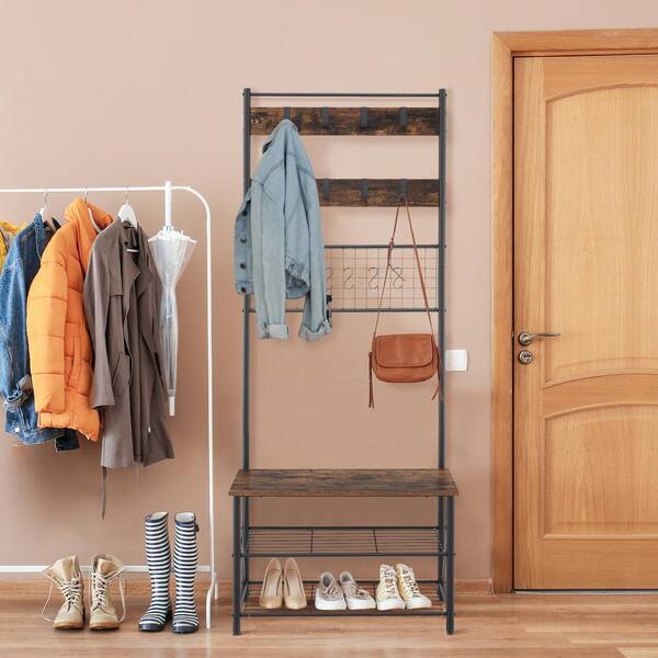 Furniture Wardrobe made of driftwood hallway gift moving hook Home