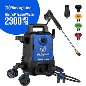2300 PSI 1.76 GPM Cold Water Electric Powered Pressure Washer with Anti-Tipping Technology and 5 Quick Connect Tips