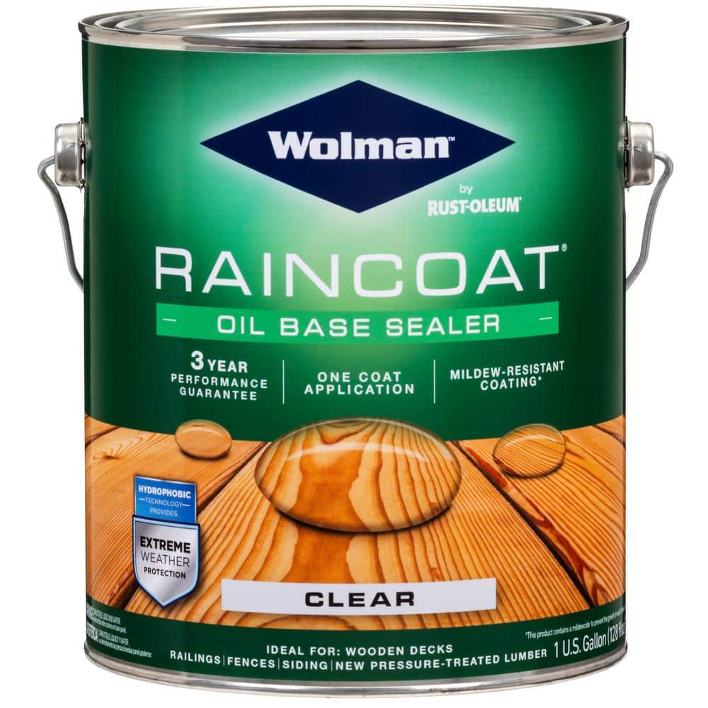 Clear Wolman Exterior Wood Sealers 12386 64 1000 