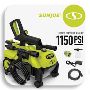 1600 PSI Max 1.45 GPM 11 Amp Cold Water 4-Wheeled Electric Pressure Washer