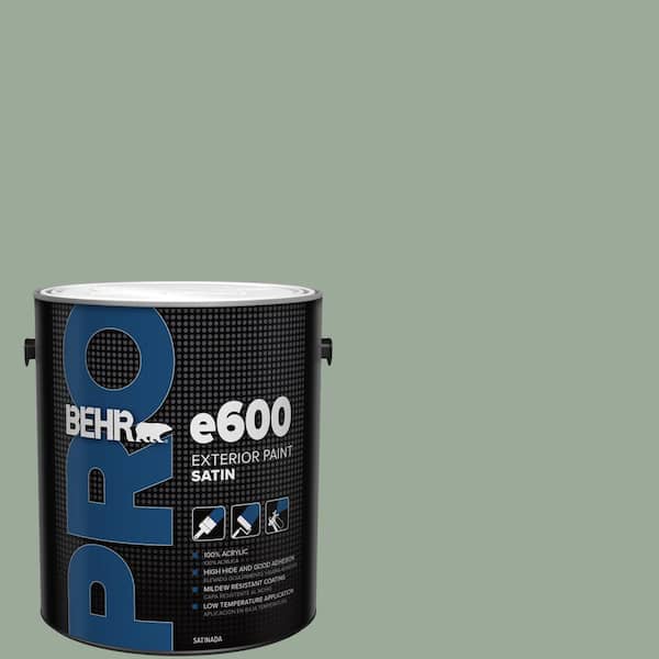 1 gal. #450F-4 Scotland Road Satin Exterior Paint