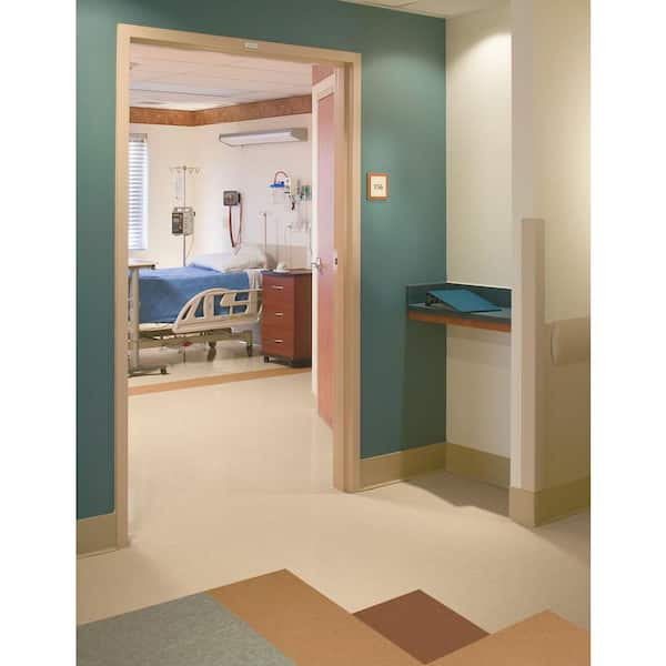 Imperial Texture VCT 12 in. x 12 in. Tea Garden Green Standard Excelon Commercial Vinyl Tile (45 sq. ft. / case)