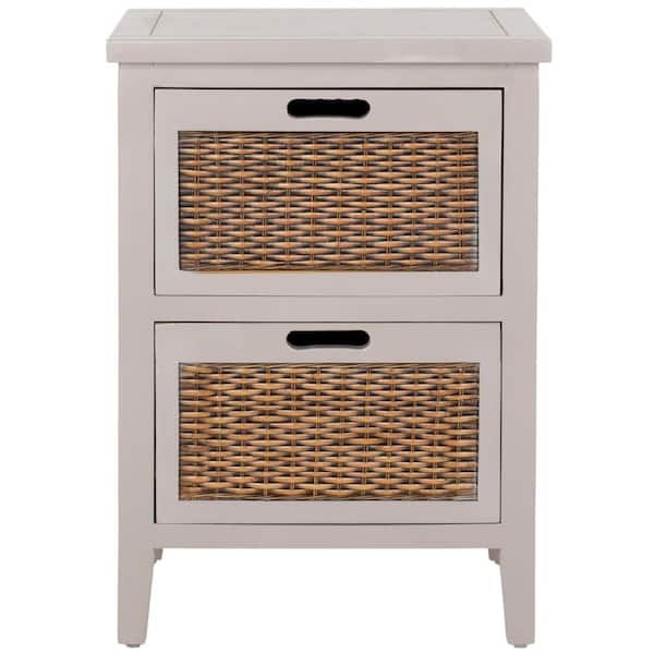 SAFAVIEH Jonah Gray Storage End Table