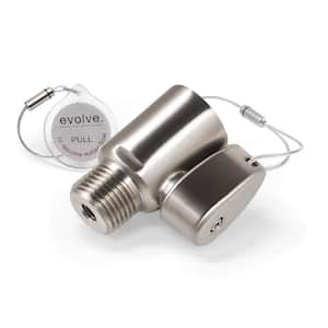 Shower Start Thermostatic Shower Valve in Brushed Nickel Water and Energy-Saving Valve for Shower Heads