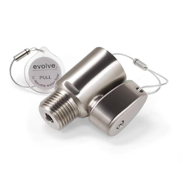 Niagara Conservation Shower Start Thermostatic Shower Valve in Brushed Nickel Water and Energy-Saving Valve for Shower Heads