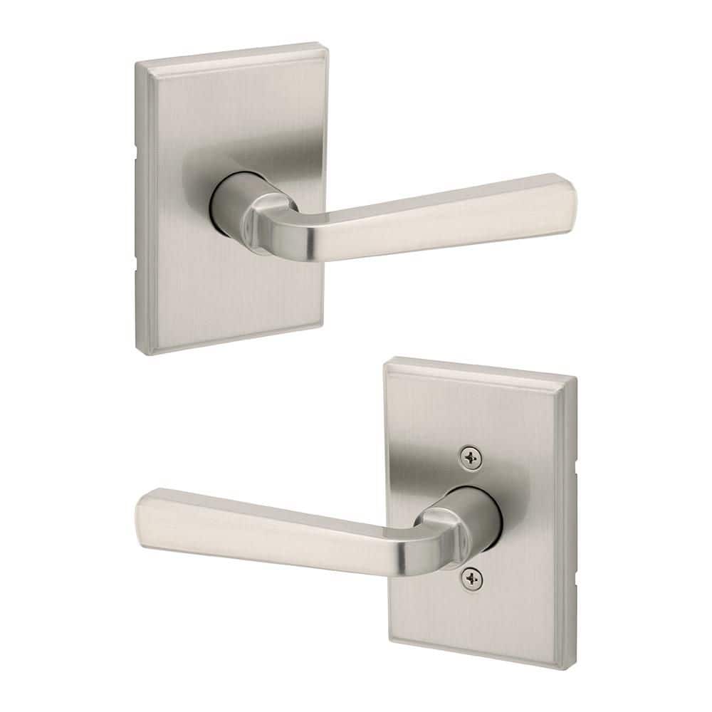 Home Decorators Collection Trafford Satin Nickel Rectangle Hall