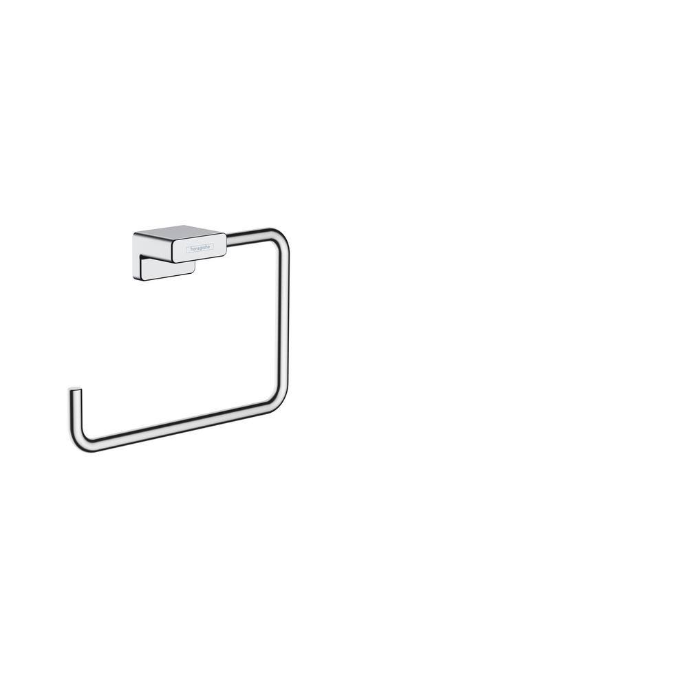 Hansgrohe Chrome Wall Mounted Towel Ring