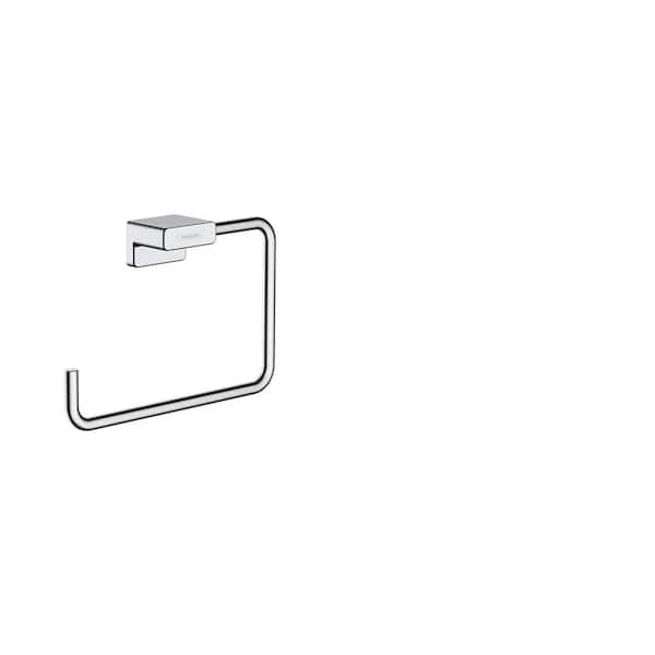 AddStoris Towel Ring in Chrome