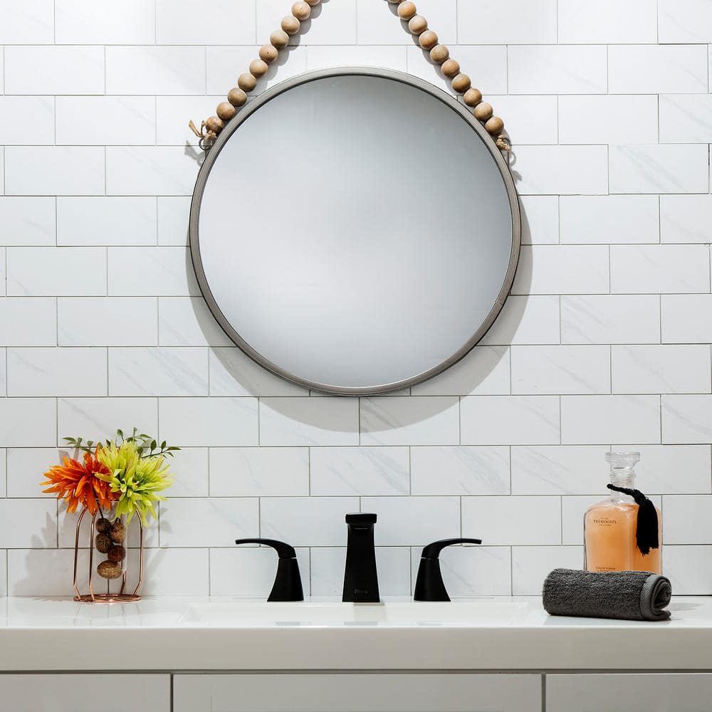 Carrara Subway White PVC Peel and Stick Backsplash Tiles