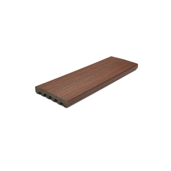 Trex 1 x 6 x 8ft Cinnamon Cove Enhance Deck Board Square edge