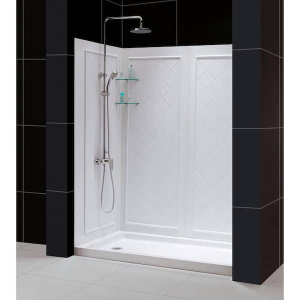 DreamLine SlimLine 60 in. x 30 in. Single Threshold Shower DreamLine SlimLine 60 in. x 30 in. Single Threshold Shower
