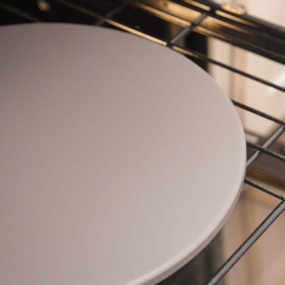 Old Stone 14-Inch Grey Glazed Round Pizza Stone