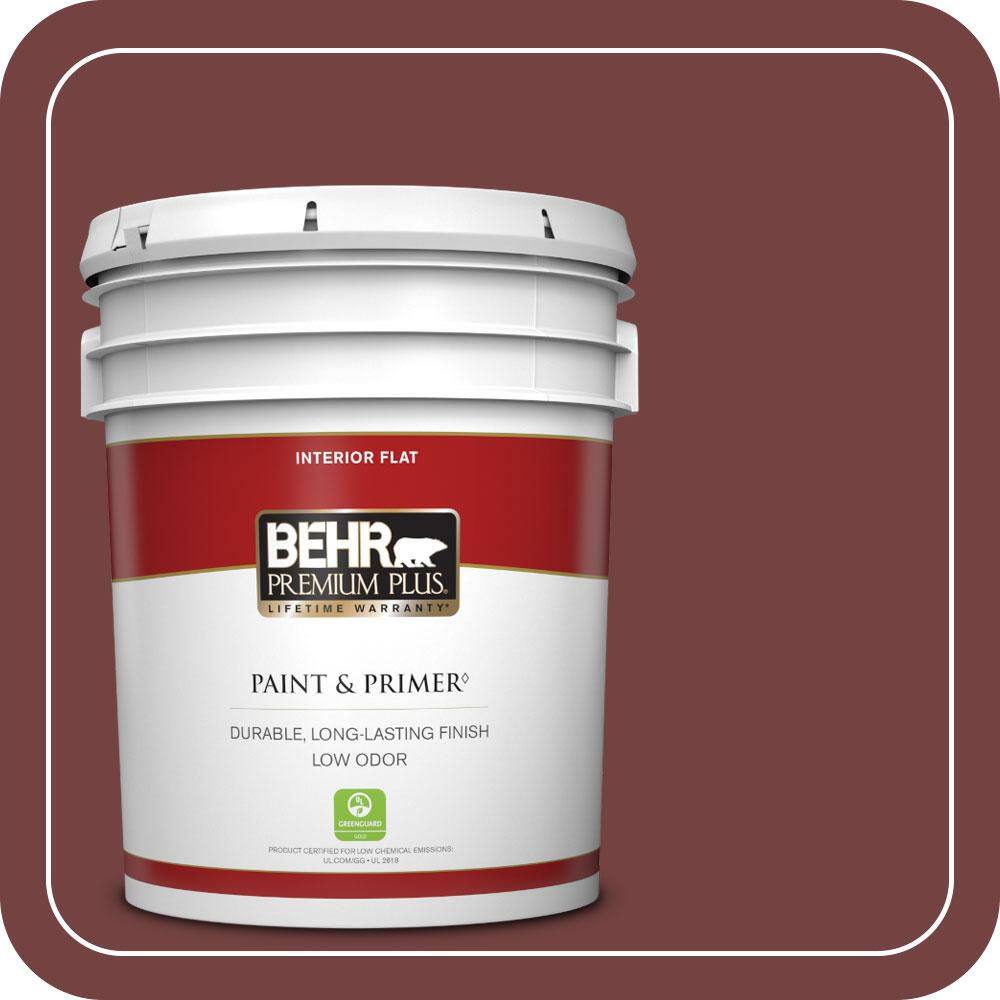 5 gal. #S-H-150 Chianti Flat Low Odor Interior Paint & Primer price history on PriceWatchPro