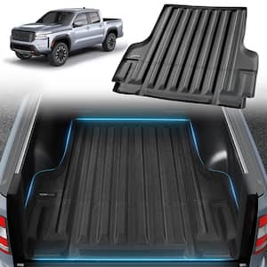 Truck Bed Mat,Compatible with Nissan Frontier,TPE Truck Bed Liner Mat Fits for 5 ft. Bed,Thick and Heavy-Duty