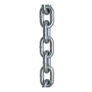 5/16 in. x 20 ft. Grade 30 Proof Coil Chain Zinc Plated Heavy-Duty Carry Bag