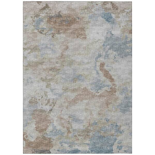 Addison Rugs Accord Multi 8 ft. x 10 ft. Abstract Indoor/Outdoor