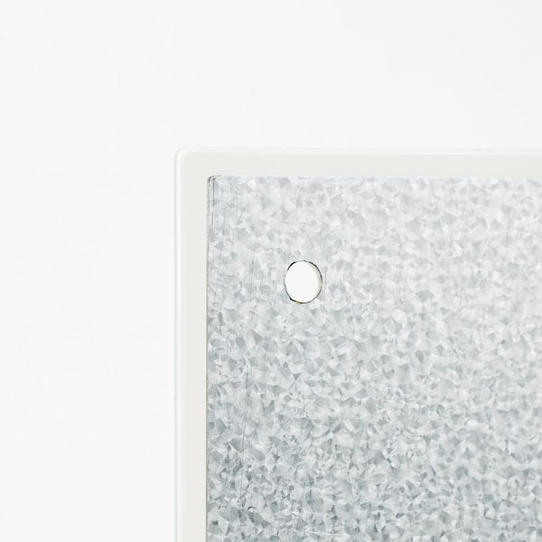 U Brands Frameless Glass Dry Erase Board 35 in. x 23 in. Black Surface  170U00-01 - The Home Depot