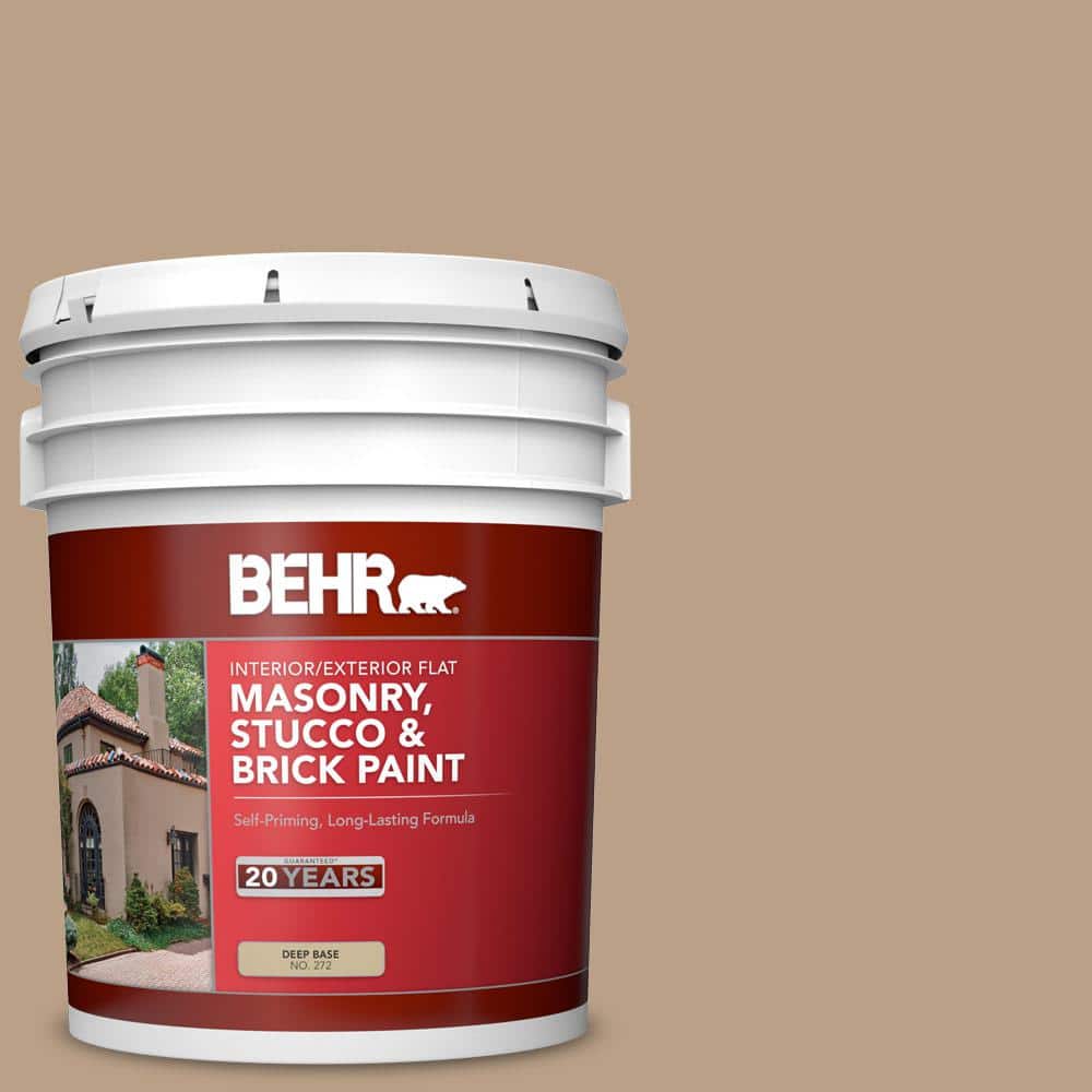 5 gal. #N240-4 Sierra Flat Interior/Exterior Masonry, Stucco and Brick Pain