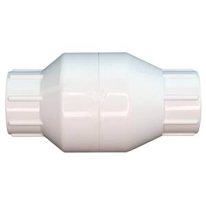 1/2 in. FPT x FPT PVC Check Valve