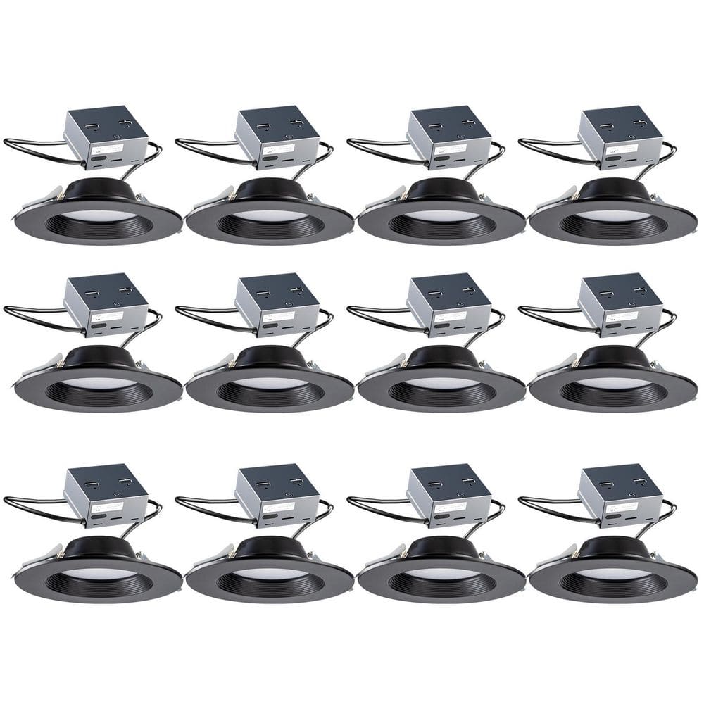 6 in. Selectable 3CCT Direct Mount Canless Recessed LED Downlight Dimmable 