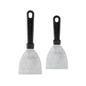 4 in. Griddle Scraper with Plastic Handle (2-Pack)