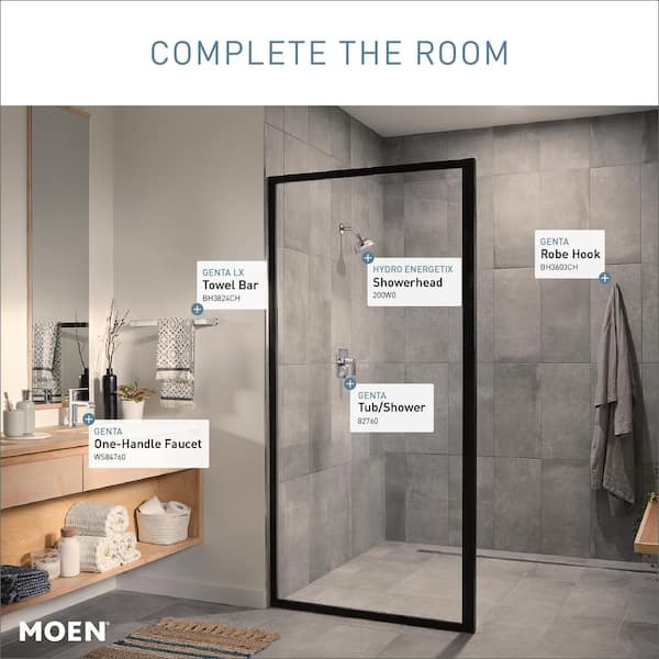 Genta 18 in. Towel Bar in Chrome Genta 18 in. Towel Bar in Chrome