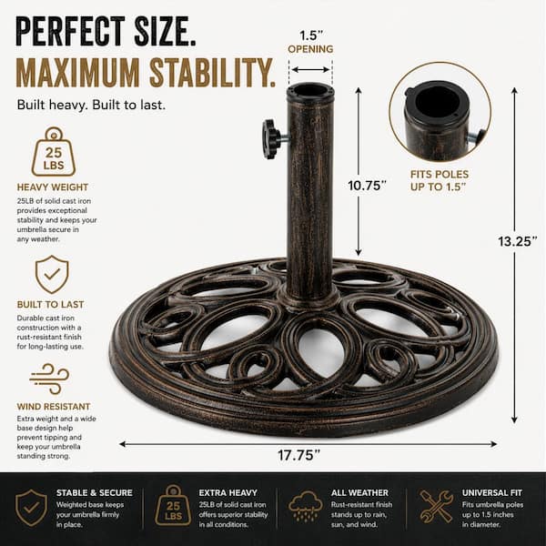 grand patio thun hanging umbrella 10x13 ft Patio with Base, Acrylic Outdoor Cantilever Aluminum Umbrella, 5-Year-Non-Fading Rectangular Offset Umbrella with Cover Superjoe 10ft Solar LED The package also includes Options:HELMET K5S BLACK ML In Stock-DAV