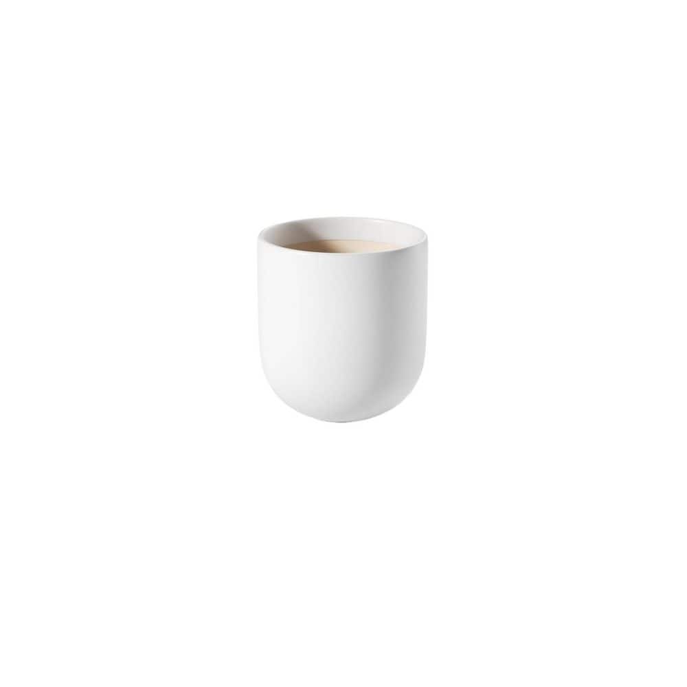 Large 10 in. Ceramic Cylinder Flower Plant Pot with Drainage Hole and Rubber Plug for Garden, Patio, White price history on PriceWatchPro
