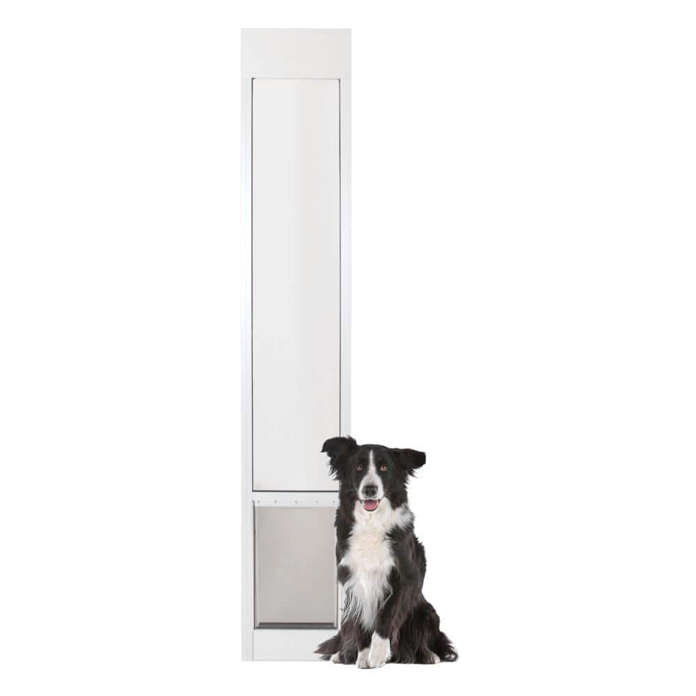 PetSafe Sliding Glass Pet Door for Dogs and Cats - Large - White