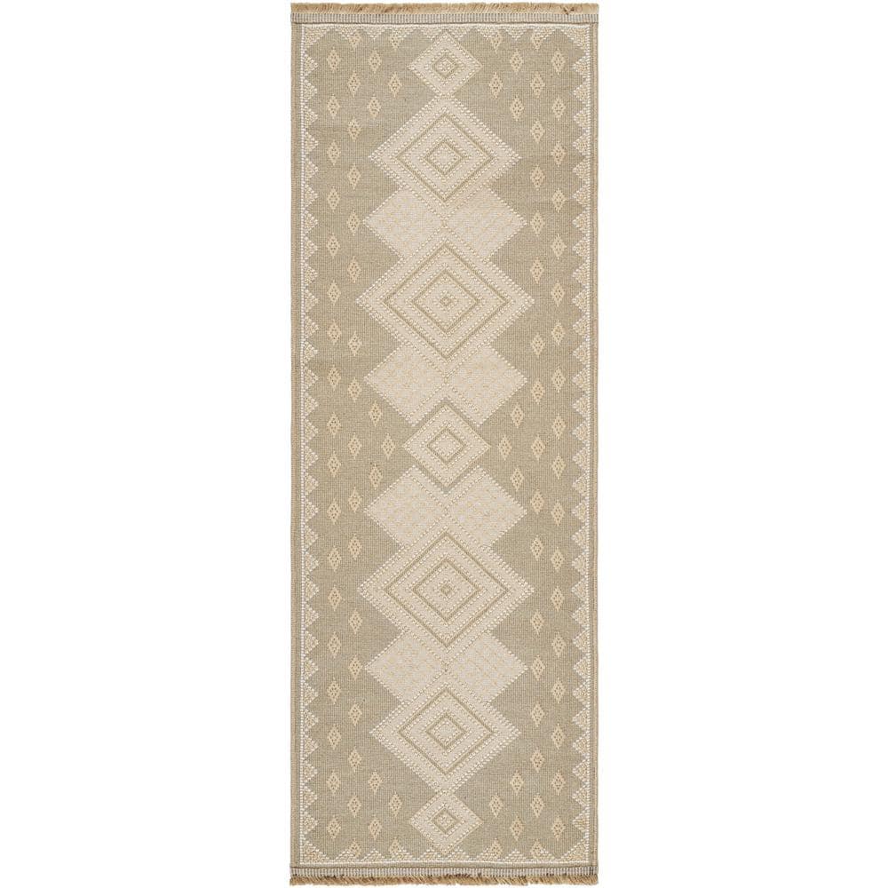 Mystery Tan/Beige 2 ft. x 4 ft. Cottage Machine-Made Indoor Area Rug price history on PriceWatchPro